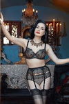 Dita Von Teese Fantastique Sheer Mesh Unlined Bra