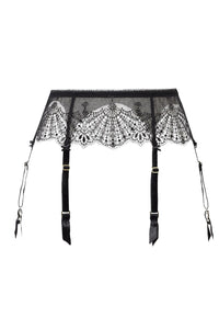 Dita Von Teese Fantastique Sheer Suspender Belt