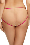 Dita Von Teese Femmoiselle Sheer Bikini Panty Pomegranate
