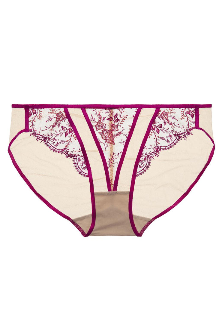 Femmoiselle Sheer Bikini Panty Pomegranate-Dita Von Teese-Rebel Romance