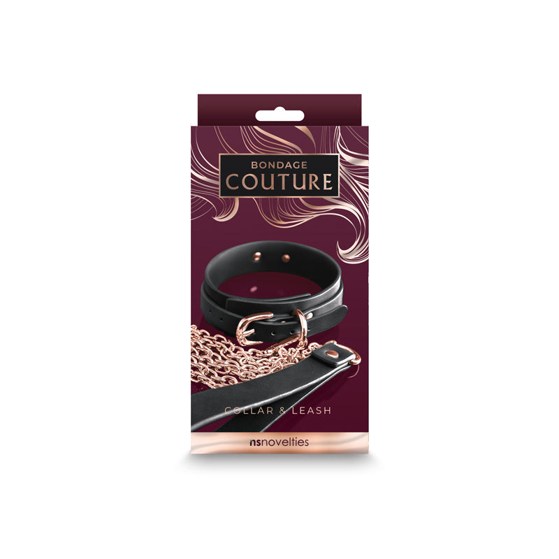 Collar & Leash - Black