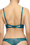 Dita Von Teese Fiamma Lace Unlined Bra Corsaire Blue