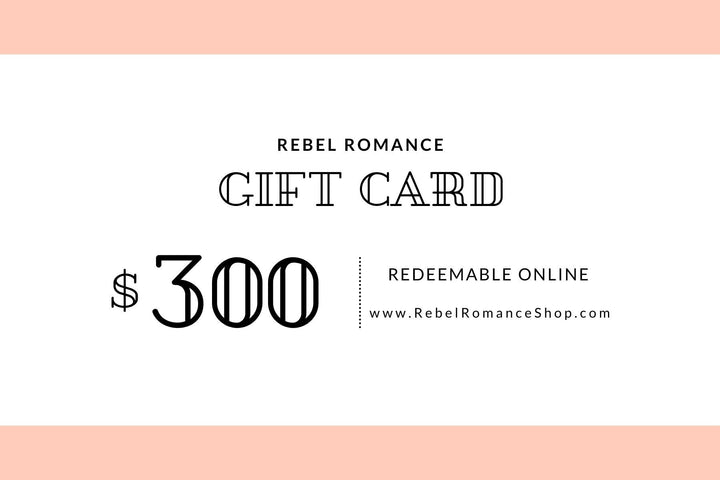 Gift Cards-Rebel Romance-Rebel Romance