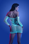 Fantasy Glow Ascension Long Sleeve Seamless Dress