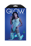 Fantasy Glow Illuminate Crotchless Teddy Bodystocking