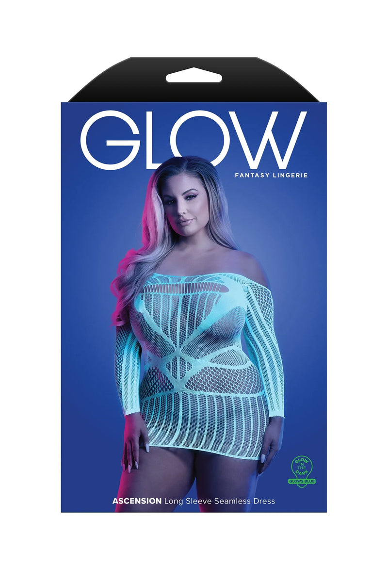 Fantasy Glow Queen Ascension Long Sleeve Seamless Dress