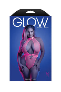 Fantasy Glow Queen Knockout Teddy Neon Pink