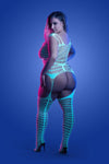 Fantasy Glow Queen Timelapse Bodystocking
