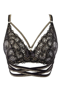 Axami Golden Dream Strappy Longline Bra