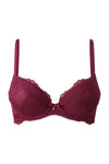 Superboost Lace Foil Plunge Bra-Rebel Romance