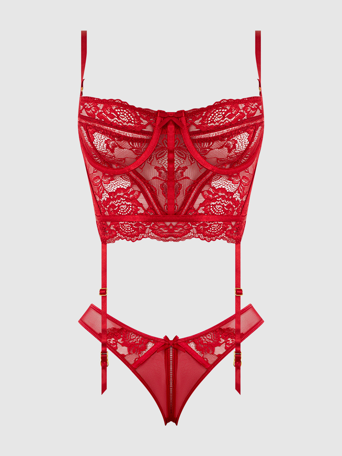 Harlow Bustier and Backless Hipster Set