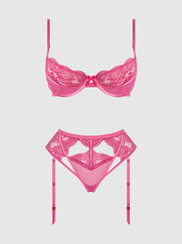 House of Desire Harlow Lace Underwire Bra Set