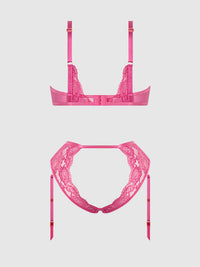 House of Desire Harlow Lace Underwire Bra Set