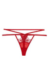 Wolf & Whistle Iris Slider Red Thong