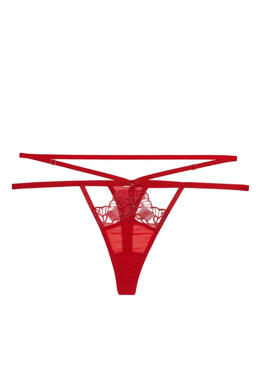 Wolf & Whistle Iris Slider Red Thong