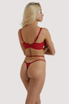Wolf & Whistle Iris Slider Red Thong