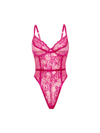Oh la la Cheri Julia Lace & Mesh Teddy