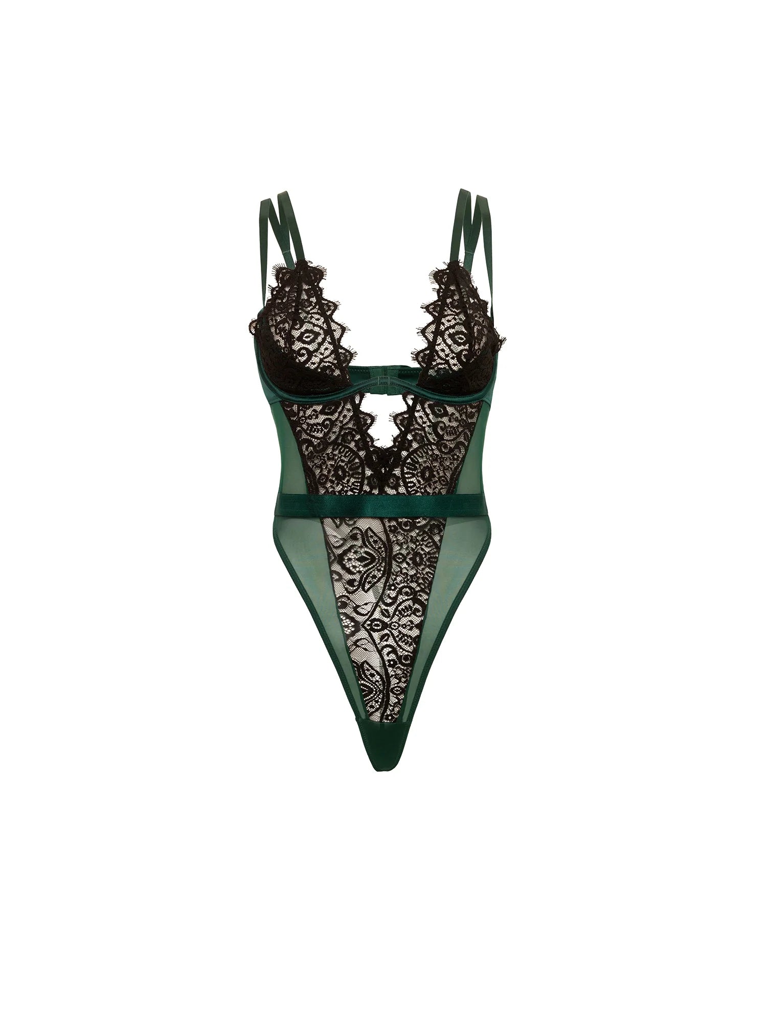 Oh la la Cheri Kenzi Sheer Lace Teddy