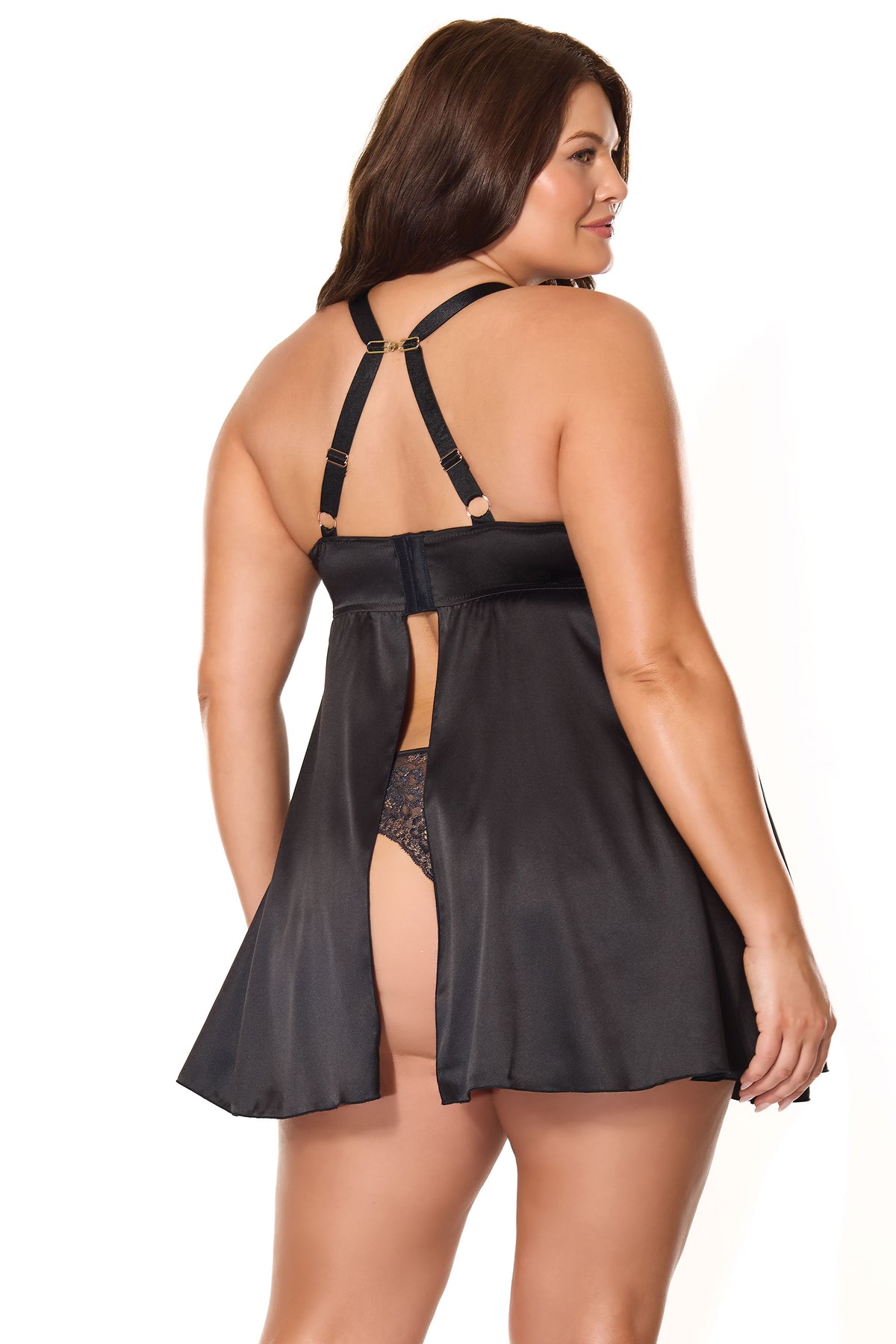 Kissed by Satin Babydoll Set