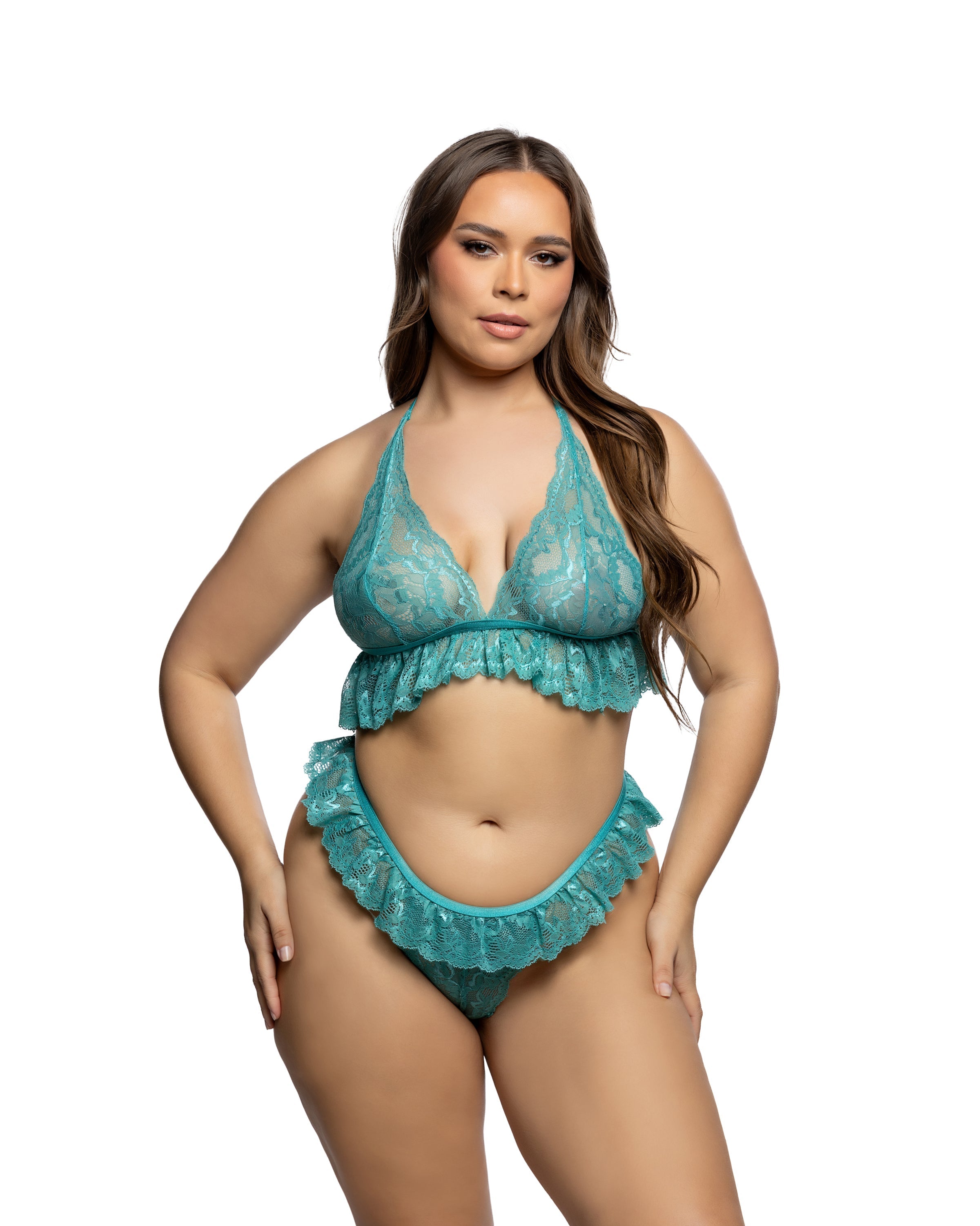 Roma Confidential Lacy Sweet Flutter Cami Set