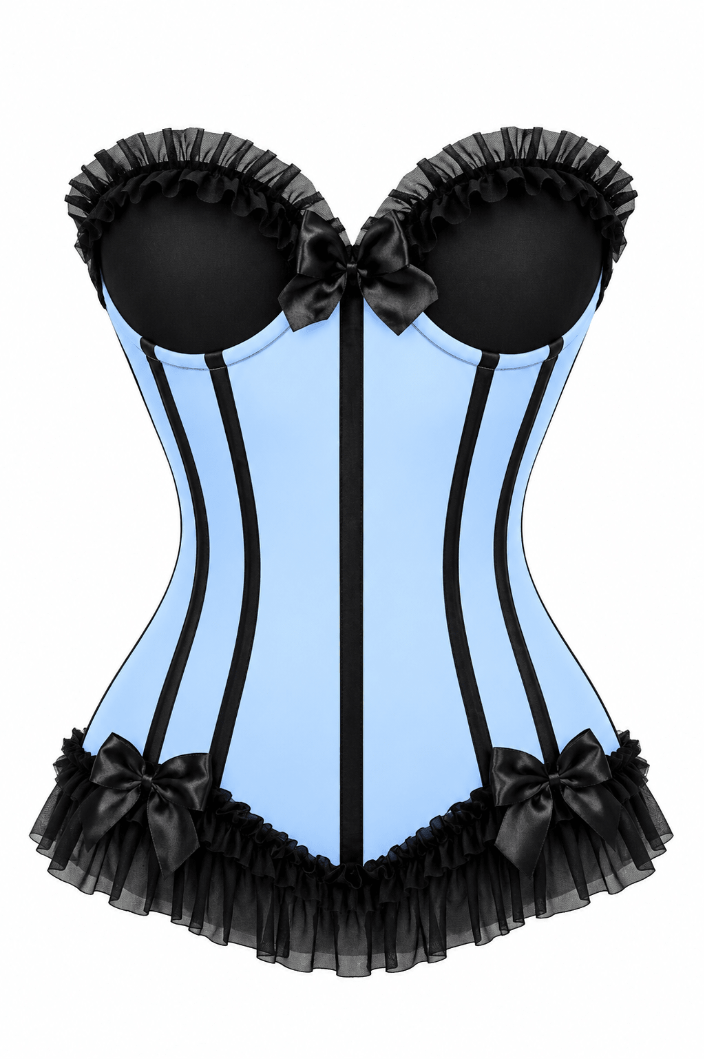 Lavish Stroke of Midnight Corset Corset