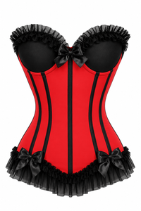 Lavish Midnight Riding Hood Corset
