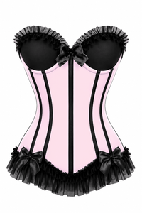 Lavish Pretty in Pink Witch Corset