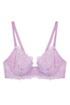 Playful Promises Lila Lace Plunge Bra Lilac