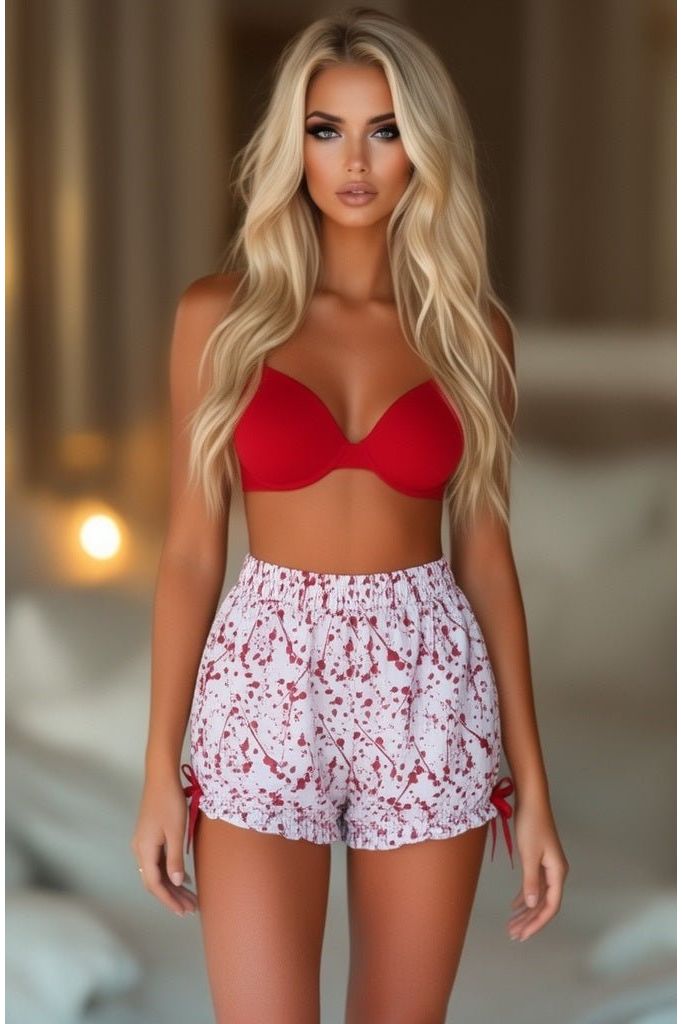 LIMITED EDITION Blood Splatter Crepe Bloomers