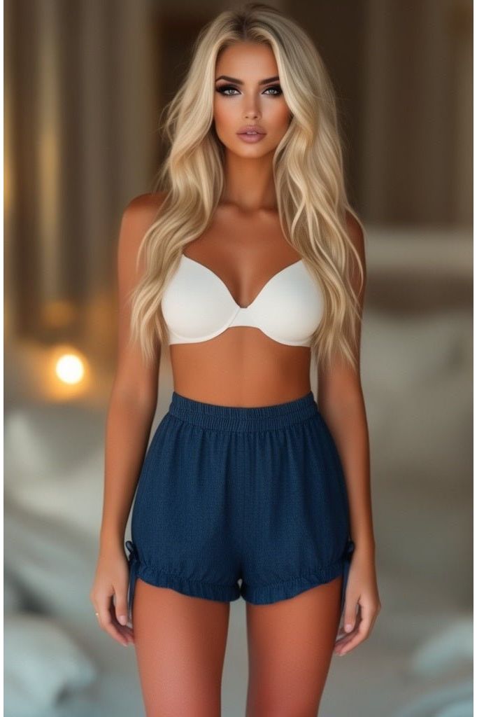 LIMITED EDITION Dark Blue Denim Bloomers