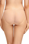 Dita Von Teese Lurex Lace Bikini Panty Vintage Peach