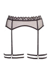 Bracli Manhattan Luxe Sheer Harness Garter Belt