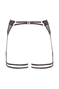 Bracli Manhattan Luxe Sheer Harness Garter Belt