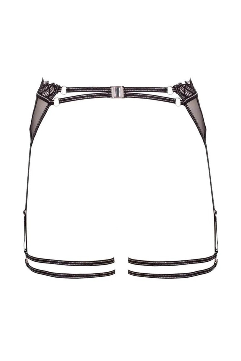 Bracli Manhattan Luxe Sheer Harness Garter Belt