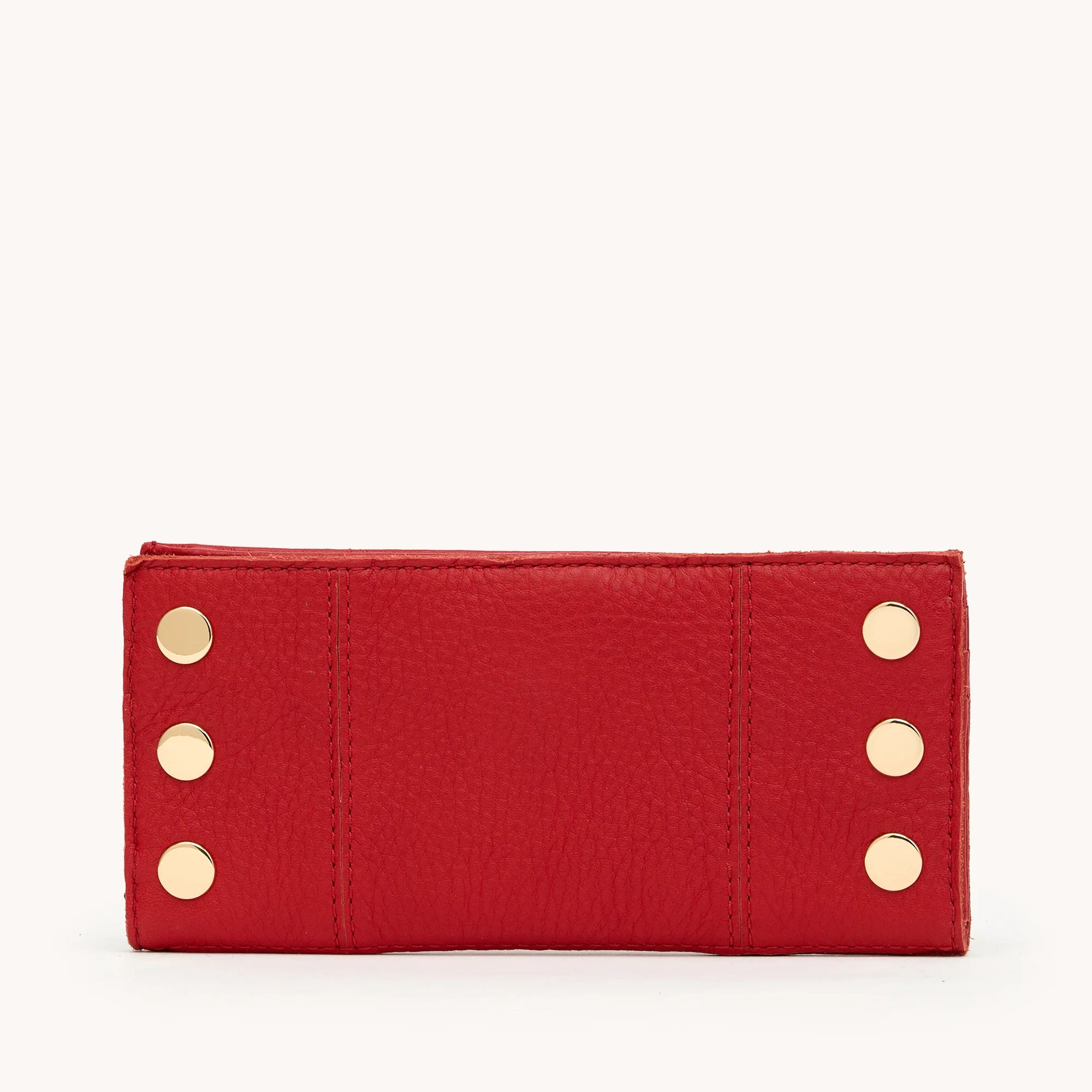 110 North Leather Wallet Chili Red/Gold