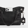 Hammitt Daniel Med Leather Tote Bag Mulholland Collection/Gunmetal-Rebel Romance