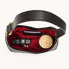Tim Med Leather Hobo Handbag Black/Brushed Gold