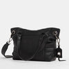 Hammitt Daniel Med Leather Tote Bag Mulholland Collection/Gunmetal-Rebel Romance