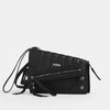 Hammitt Curtis Leather Shoulder Bag Mulholland Collection/Gunmetal-Rebel Romance