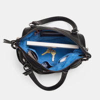 Hammitt Daniel Med Leather Tote Bag Mulholland Collection/Gunmetal-Rebel Romance