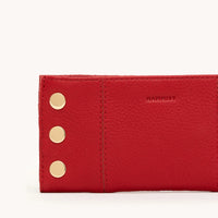 110 North Leather Wallet Chili Red/Gold