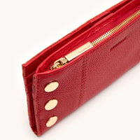 110 North Leather Wallet Chili Red/Gold