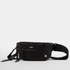 Hammitt Charles Med Leather Crossbody Bag Mulholland Collection/Gunmetal-Rebel Romance