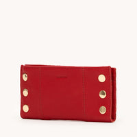 110 North Leather Wallet Chili Red/Gold