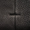 Tim Med Leather Hobo Handbag Black/Brushed Gold