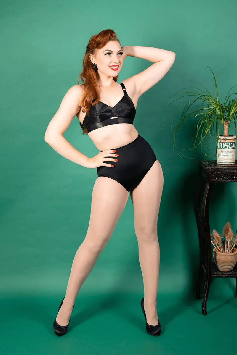 What Katie Did Opaque Tights Champagne