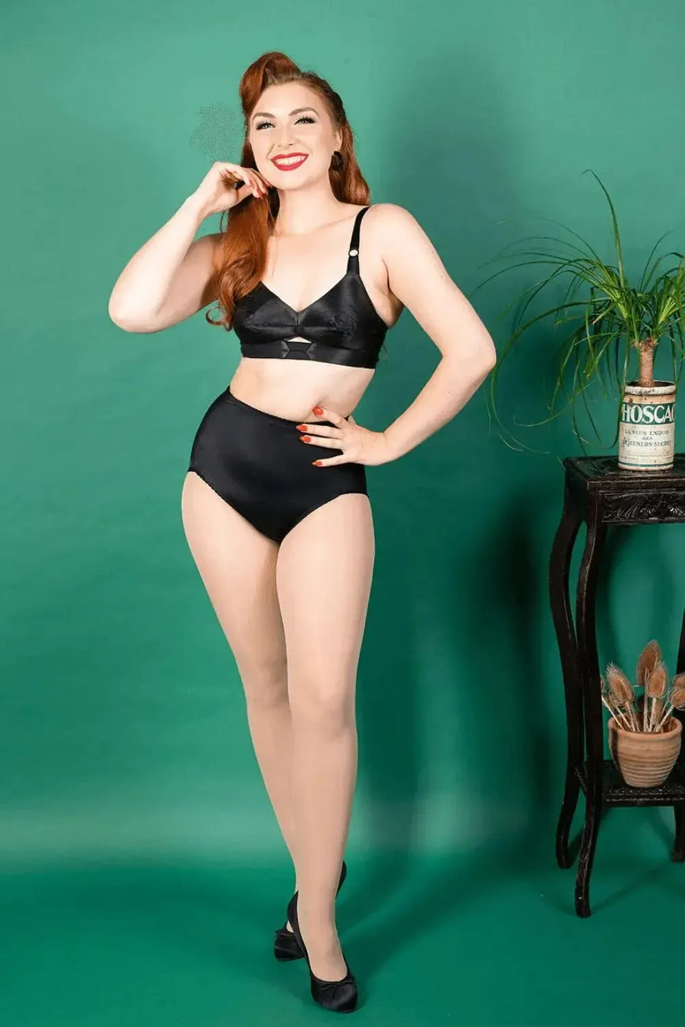 What Katie Did Opaque Tights Champagne