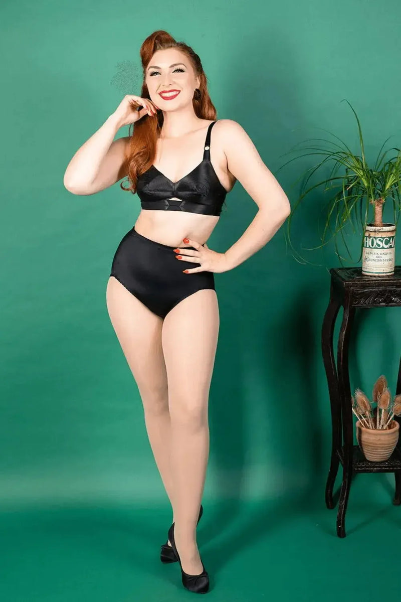 What Katie Did Opaque Tights Champagne