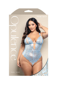 Fantasy Lingerie Opulence Lace Pearl Teddy