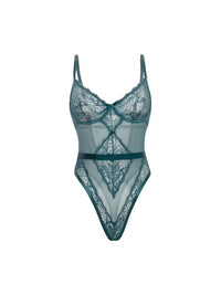 Oh la la Cheri Paisley Underwire Lace Teddy